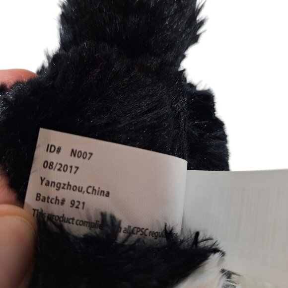 Kellytoy Puppy Dog Black White Valentine 12 Inch - Picture 7 of 8